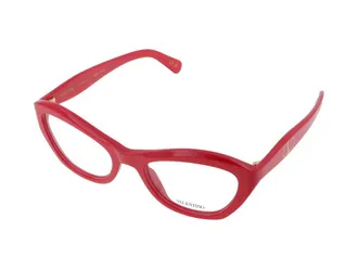 Valentino VG0012O Cat-Eye Red Acetate Eyeglasses - Red