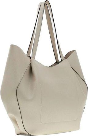 Guess Womens Tote Off White Polyurethane Tote-bags
