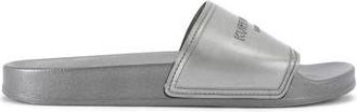 Kurt Geiger Pool Slide Sandal in Silver at Nordstrom Rack, Size 12