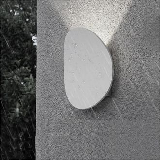 Trade Shop Trade Shop Traesio - Trade Shop - Applique Esterno Interno Led Cob A Parete Ip65 Luce Calda Fredda Naturale Es65-b