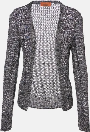 Missoni Cardigan con lam&eacute; e paillettes
