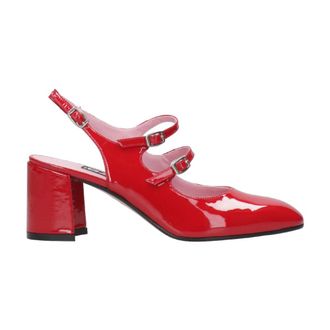 Carel Pumps, female, Red, Size: 8 1/2 US Banana 70 Slingback Pump