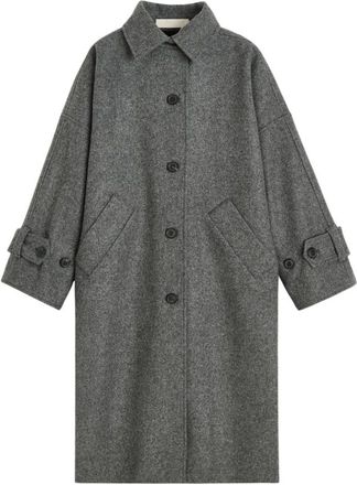 AIAYU Jo Jas - Dames - Mantel - Grijs - M - Wol - Jassen