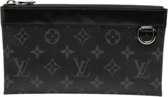 Louis Vuitton Pre-owned Clutches, female, Black, Size: ONE SIZE Pre-owned Fabric Clutch