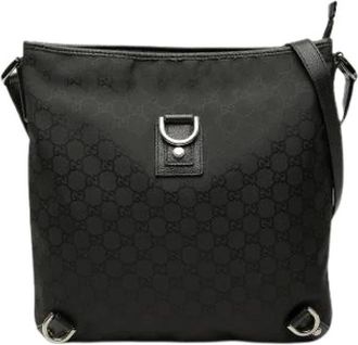 Gucci Borsa a tracolla Pre-owned in nylon - - Pre-owned - Donna - Nero - ONE SIZE