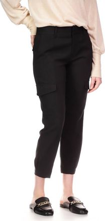 Sanctuary Polished Cargo Pants In Black
