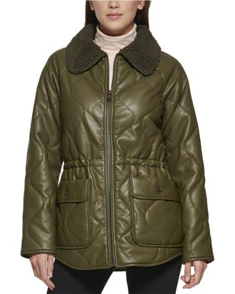 Kenneth Cole Onion Quilted Coat