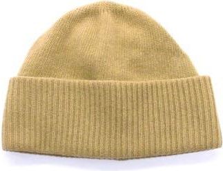Portolano Cashmere Rib Hat in Cammello Chiaro at Nordstrom Rack