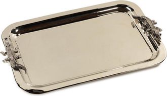 Zodax 22In Long Crocodile Serving Tray