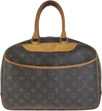 Louis Vuitton Pre-owned Monogram Handtas - Dames - Pre-owned - Bruin - Maat: ONE Size Zijde