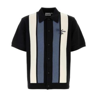 Carhartt Work in Progress Embroidered Mello Knit Shirt - Heren - Vesten - Veelkleurig - S - Katoen - Truien & Vesten
