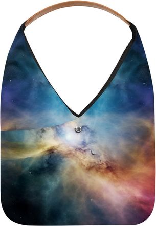 Generic Stars Nebula Reusable Lightweight Grocery Bags - Foldable Into Compact Pouch, Washable & Sturdy, Multipurpose for Shopping and Travel