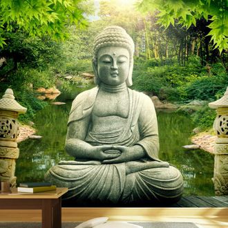 Artgeist Fotomurale - Giardino di Buddha - 300x210