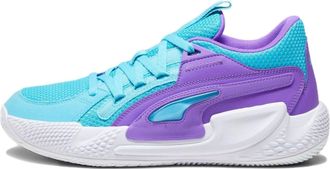 Puma Court Rider Chaos Bright Aqua Purple Glimmer 379013-06