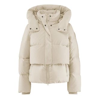 Bomboogie Piumino Bi-material - - Jackets - Donna - Beige - S