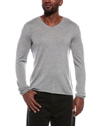 ATM Anthony Thomas Melillo Atm Anthony Thomas Melillo Fine Gauge Cashmere V-Neck Sweater