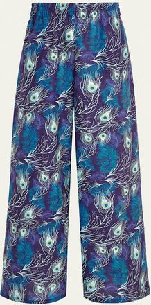 Vilebrequin Eyes of the Wind Cotton-Silk Pants