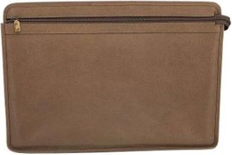 Gucci Pre-owned Clutches, female, Beige, Size: ONE SIZE Pre-owned Vintage Clutch