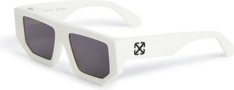 Off-white Unisex Black Geometric Sunglasses OERI13FVANCOUVER 0107