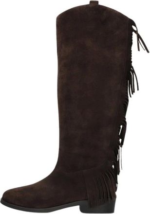 Inuovo Inuovo, Schoenen, Dames, Bruin, 42 EU, Su&egrave;de, Bruine Su&egrave;de Winterlaarzen