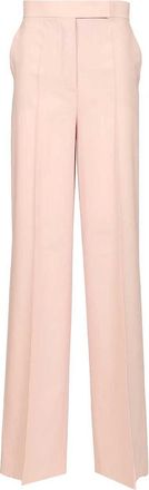 Max Mara Girone Wool Mohair And Silk Trousers