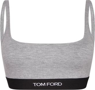 Tom Ford Bralette Top - Dames - Tops zonder mouwen - Grijs - S - Tops