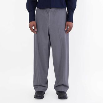 Ferragamo Ferragamo Drawstring Virgin Wool Trouser