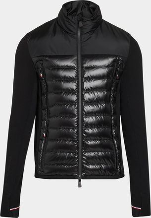 Moncler Men & apos;s Hybrid Quilted Down Jacket