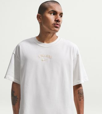Nike England Premium Nike Mens Soccer T-Shirt in White | IQ2221-133