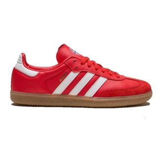 adidas Sneakers, male, Red, 7 1/3 UK, Samba Sneaker