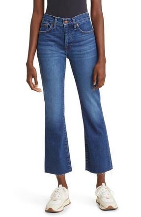 Madewell Kick Out Raw Hem Crop Jeans in Brinton Wash at Nordstrom Rack, Size 24