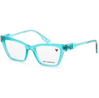 Karl Lagerfeld Womens 53 mm Blue Opticals