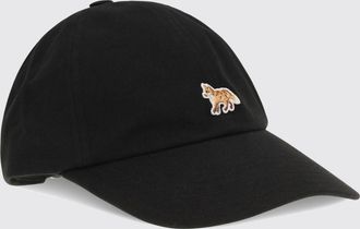 Maison Kitsun&eacute; Cappello da baseball in cotone con logo Chillax Fox
