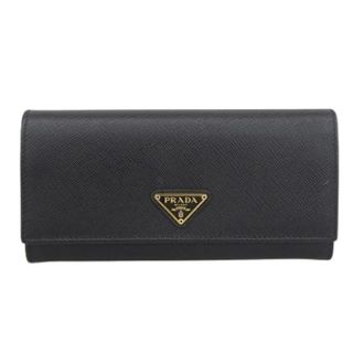 Prada Pre-owned Portafoglio Lungo Vintage (bi-fold) - - Pre-owned - Donna - Nero - ONE SIZE