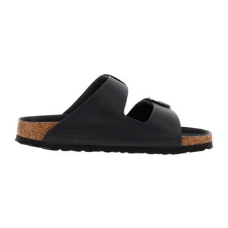 Birkenstock Arizona Big Buckle Narrow Fit - Dames - Schoenen - Zwart - Maat: 36 EU Leer
