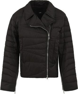 Add Zwarte Jas Model 9Aw 446 8507 - Dames - Gewatteerde jassen - Zwart - M - Jassen