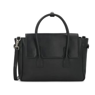 Kazar Tassen, Dames, Zwart, ONE Size, Leer, Top-handle Satchel