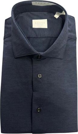 Xacus Hombre, Camisas, Azul, Talla: 5XL