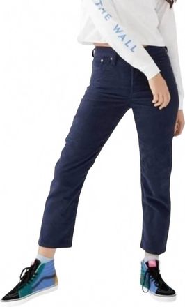 Levi's Wedgie Straight Cords Jean In Blue
