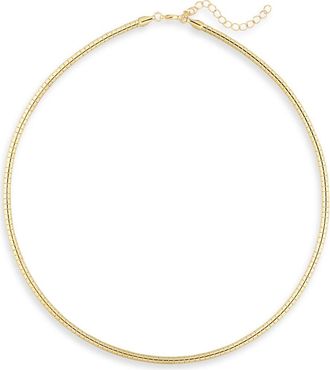 Nordstrom Rack Demi Fine Omega Chain Necklace in Gold at Nordstrom Rack