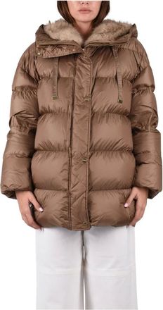 Max Mara Chaqueta de plum&oacute;n The Cube - Jackets - Mujer - Marr&oacute;n - XS
