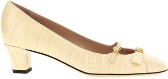 Valentino Garavani White Pointed Toe Pumps