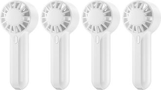 OEM Ventilador Port&aacute;til Recargable Por Usb (4 Unidades), Peque&ntilde;o Ventilador Port&aacute;til Con Velocidad Ajustable Para Uso En Exteriores, Alto Flujo De Aire
