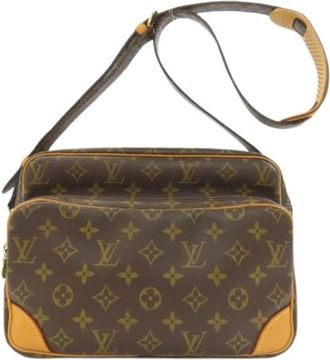 Louis Vuitton Pre-owned Monogram Schoudertas - Dames - Vintage Schoudertas - Bruin - ONE Size - Vintage
