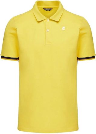 K-Way Vincent Polo - Heren - Polos - Geel - 2XL - Katoen - Tops