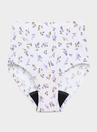 Knix Womens UltraThin No-Show high-waist period panty Absorption: moderate