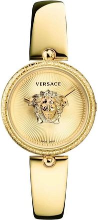 Versace Horloge - Dames - Horloges - Geel - ONE Size - Accessoires