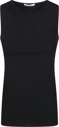 Entire studios Boot Neck Top - Dames - Tops zonder mouwen - Zwart - M - Tops