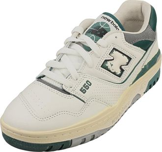 New Balance 550 Mens Fashion Trainers in White Green - 8.5 UK