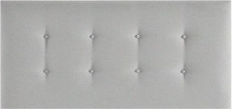 Colchones Aznar Cabezal De Cama Etna Tapizado En Tela Cama De 105 - Gris-etna-(90)